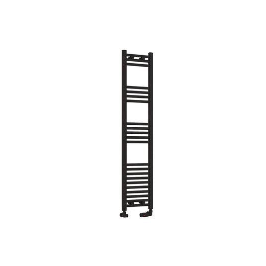 Eastbrook Wendover 1400 x 300mm Straight Multirail Matt Black | 41.0683