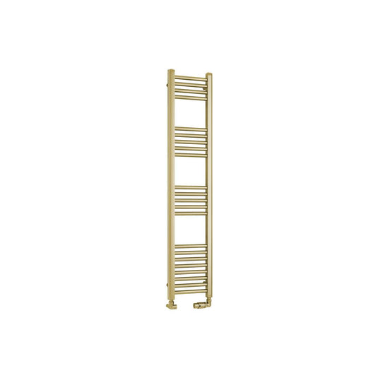 Eastbrook Wendover 1400 x 300mm Straight Towel Multirail Brushed Brass | 41.1181