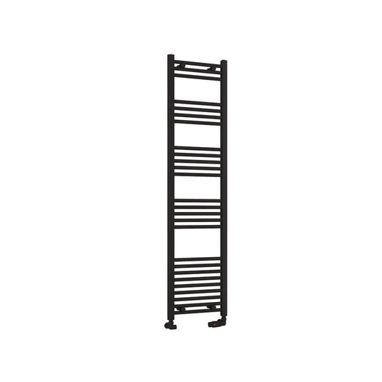 Eastbrook Wendover 1600 x 400mm Straight Multirail Matt Black | 41.0689