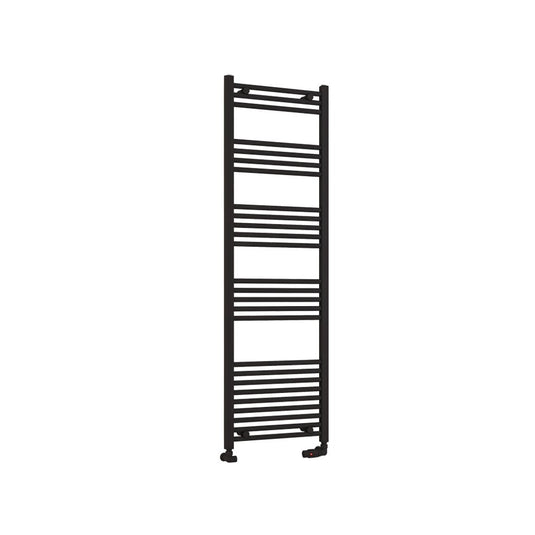 Eastbrook Wendover 1600 x 500mm Straight Multirail Matt Black | 41.0690