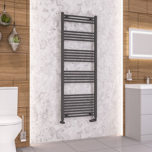 Eastbrook Wendover 1600 x 600mm Straight Multirail Matt Anthracite | 41.0655