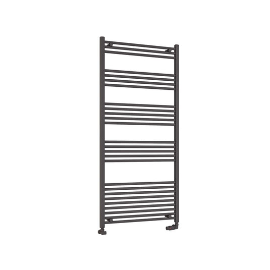 Eastbrook Wendover 1600 x 750mm Straight Multirail Matt Anthracite | 41.0656