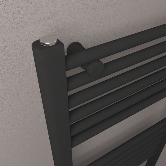 Eastbrook Wendover 1800 x 400mm Straight Multirail Matt Black | 41.0694