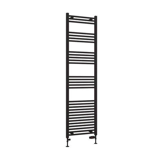 Eastbrook Wendover 1800 x 500mm Straight Multirail Matt Black | 41.0695