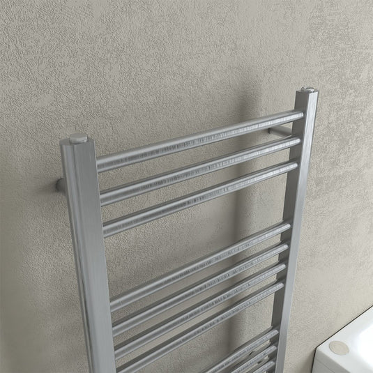 Eastbrook Wendover 1800 x 600mm Straight Stainless Steel Towel Multirail Brushed | 41.0798