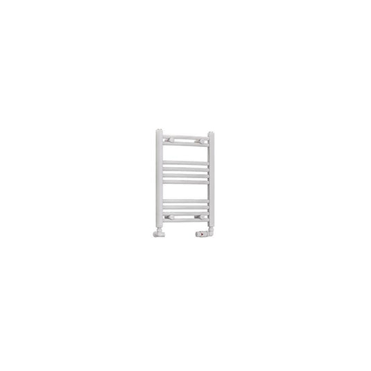 Eastbrook Wendover 600 x 400mm Curved Towel Multirail Gloss White | 41.0097