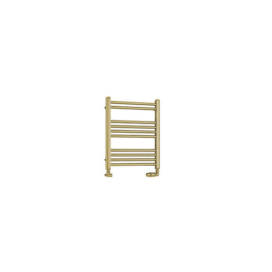 Eastbrook Wendover 600 x 500mm Straight Multirail Brushed Brass | 41.0699