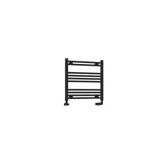 Eastbrook Wendover 600 x 600mm Straight Multirail Matt Black | 41.0664