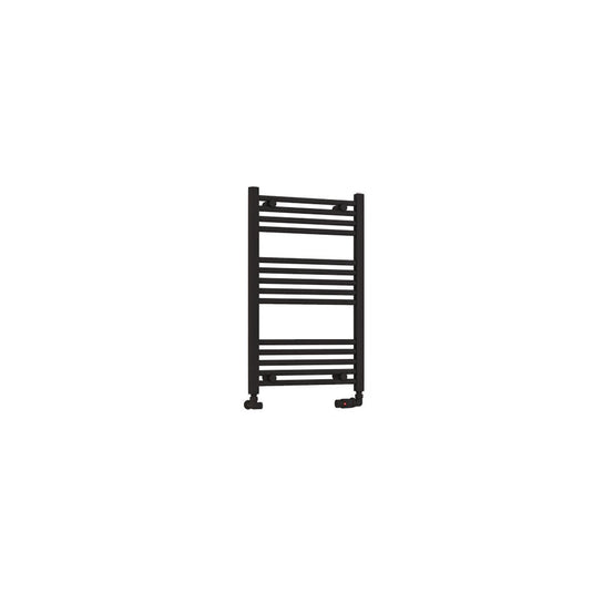 Eastbrook Wendover 800 x 500mm Straight Multirail Matt Black | 41.0670