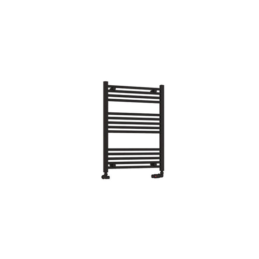 Eastbrook Wendover 800 x 600mm Straight Multirail Matt Black | 41.0671