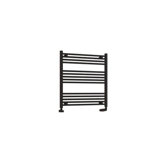 Eastbrook Wendover 800 x 750mm Straight Multirail Matt Black | 41.0672
