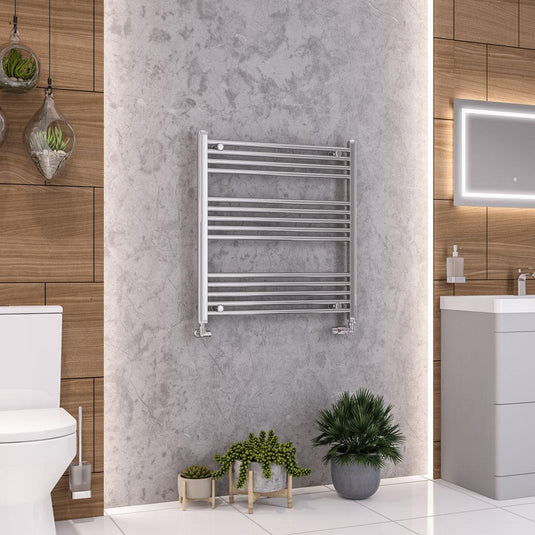 Eastbrook Wendover 800 x 750mm Straight Towel Multirail Chrome | 41.0077