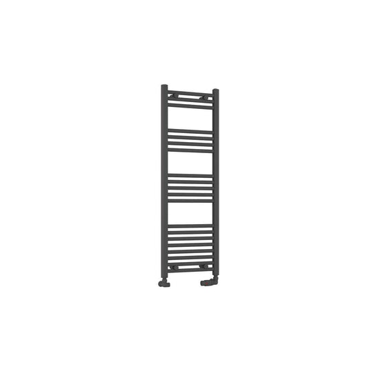 Eastbrook Wendover Straight 1200 x 400mm Towel Multirail Matt Anthracite | 41.0323