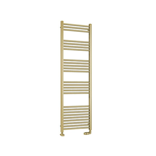 Eastbrook Wendover Straight 1600 x 500mm Towel Multirail Brushed Brass | 41.0367