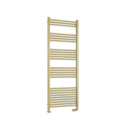 Eastbrook Wendover Straight 1600 x 600mm Towel Multirail Brushed Brass | 41.0368