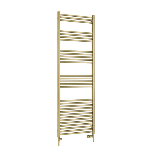 Eastbrook Wendover Straight 1800 x 600mm Towel Multirail Brushed Brass | 41.0370