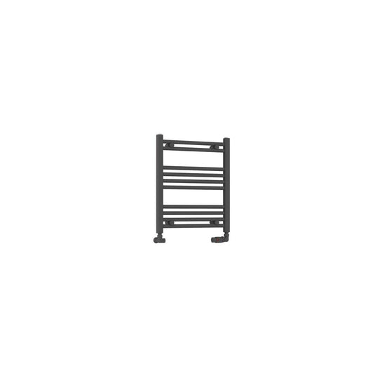 Eastbrook Wendover Straight 600 x 500mm Towel Multirail Matt Anthracite | 41.0321