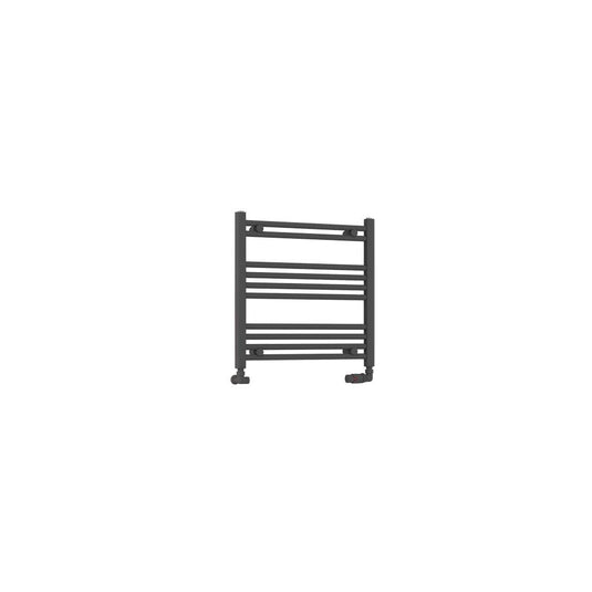 Eastbrook Wendover Straight 600 x 600mm Towel Multirail Matt Anthracite | 41.0322