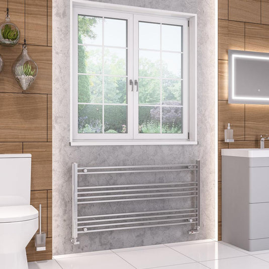Eastbrook Wendover Straight Multirail 600 x 1200 Chrome | 41.0245