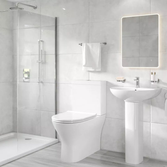 Eastbrook Westmere Cistern with Fittings White | 63.0011 - Envy Bathrooms Ltd