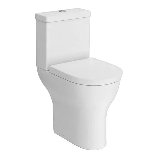 Eastbrook Westmere Comfort Height Rimless Short Projection WC Pan White | 63.0013 - Envy Bathrooms Ltd