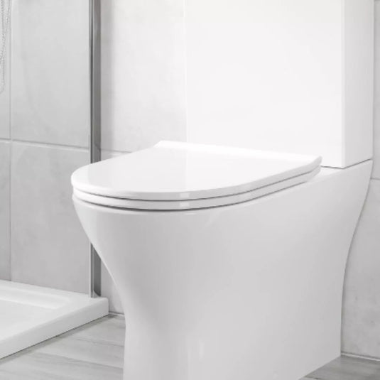 Eastbrook Westmere Soft Close Toilet Seat White | 63.0016 - Envy Bathrooms Ltd