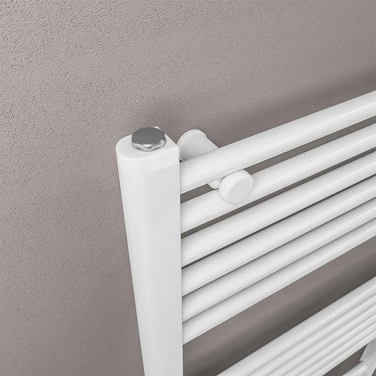 Eastbrook Westward 1200 x 600mm Straight Towel Multirail Gloss White | 89.0580