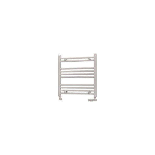 Eastbrook Westward 600 x 600mm Straight Towel Multirail Gloss White | 89.0573