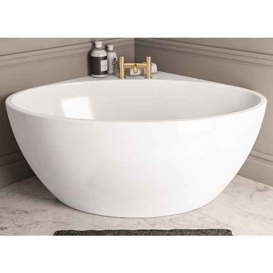 Eastbrook Whitchurch Corner Bath (Inc Waste) 1270 x 1270mm White | 33.0045