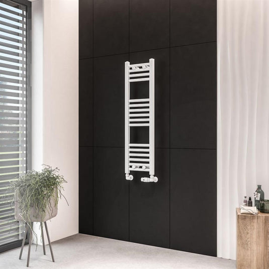 Eastbrook Wingrave 1000 x 300mm Straight Towel Multirail Matt White | 89.0661