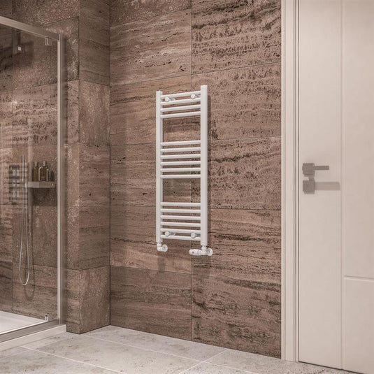 Eastbrook Wingrave 1000 x 400mm Straight Towel Multirail Gloss White | 89.0114