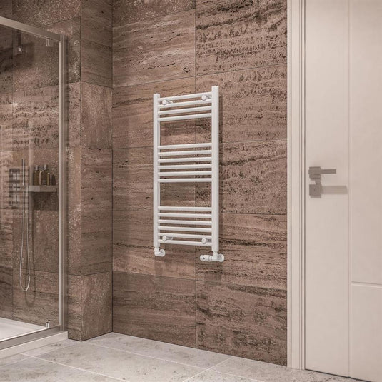 Eastbrook Wingrave 1000 x 500mm Straight Towel Multirail Gloss White | 89.0119