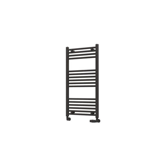 Eastbrook Wingrave 1000 x 500mm Straight Towel Multirail Matt Anthracite | 89.0074