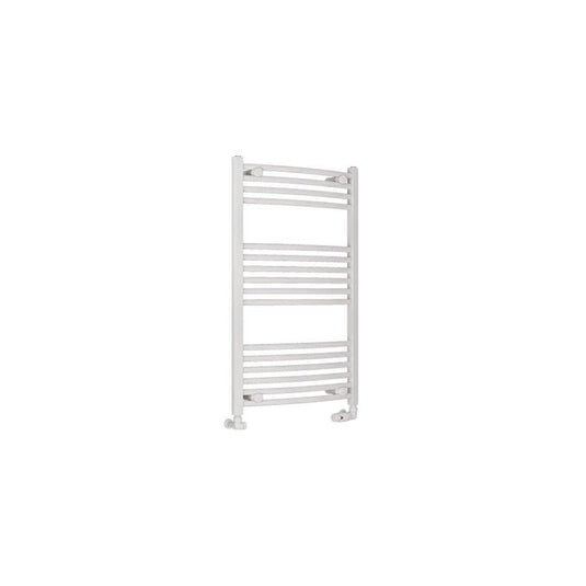 Eastbrook Wingrave 1000 x 600mm Curved Towel Multirail Gloss White | 89.0701
