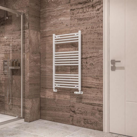 Eastbrook Wingrave 1000 x 600mm Straight Towel Multirail Gloss White | 89.0124