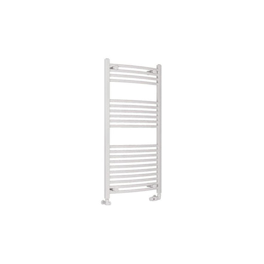 Eastbrook Wingrave 1200 x 600mm Curved Towel Multirail Gloss White | 89.0704