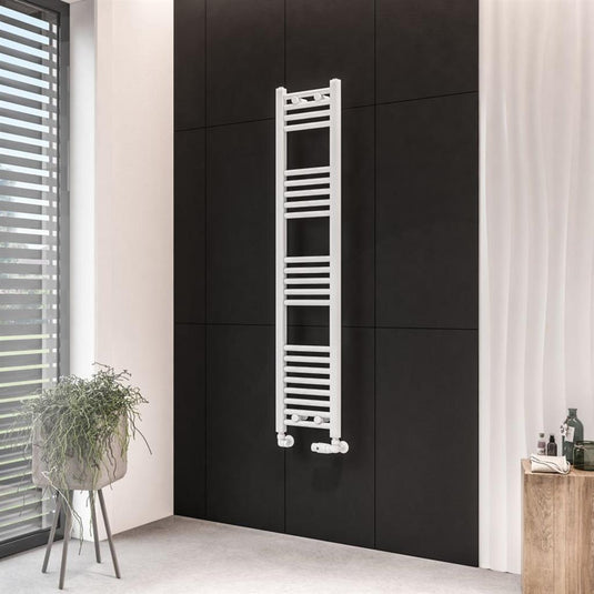 Eastbrook Wingrave 1400 x 300mm Straight Towel Multirail Matt White | 89.0663