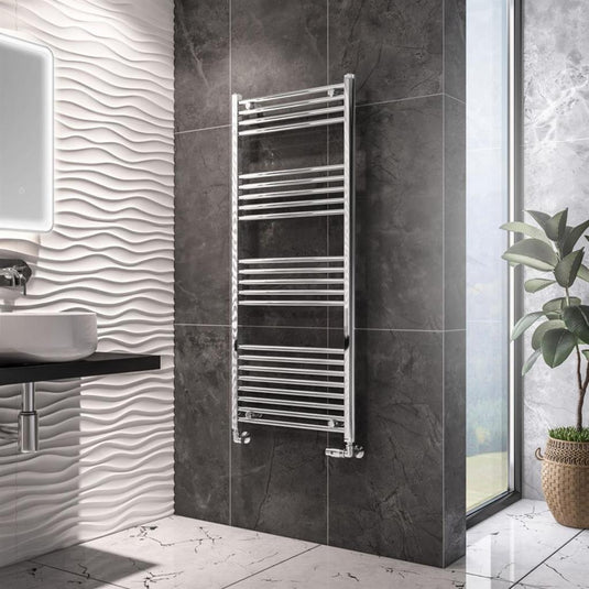 Eastbrook Wingrave 1400 x 600mm Straight Towel Multirail Chrome | 89.0532