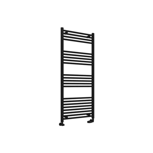 Eastbrook Wingrave 1400 x 600mm Straight Towel Multirail Matt Black | 89.0607