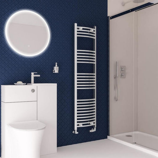 Eastbrook Wingrave 1600 x 400mm Curved Towel Multirail Chrome | 89.0393