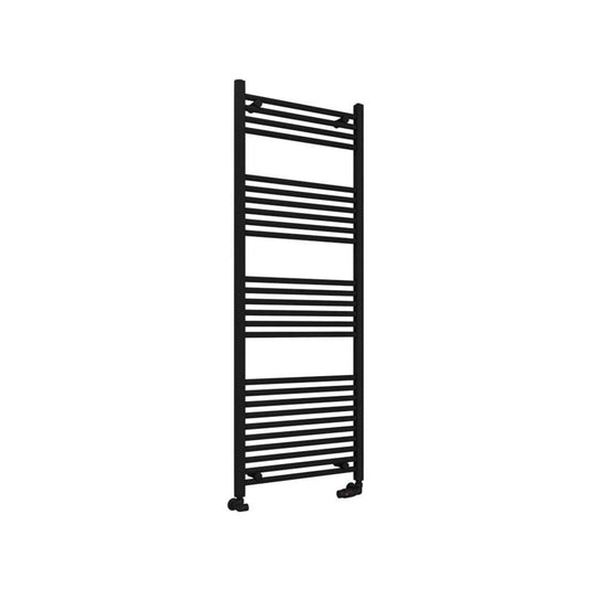 Eastbrook Wingrave 1600 x 600mm Straight Towel Multirail Matt Black | 89.0610
