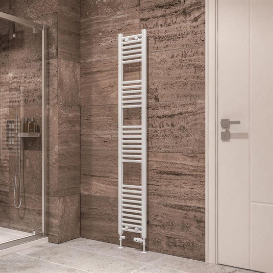 Eastbrook Wingrave 1800 x 300mm Straight Towel Multirail Gloss White | 89.0655