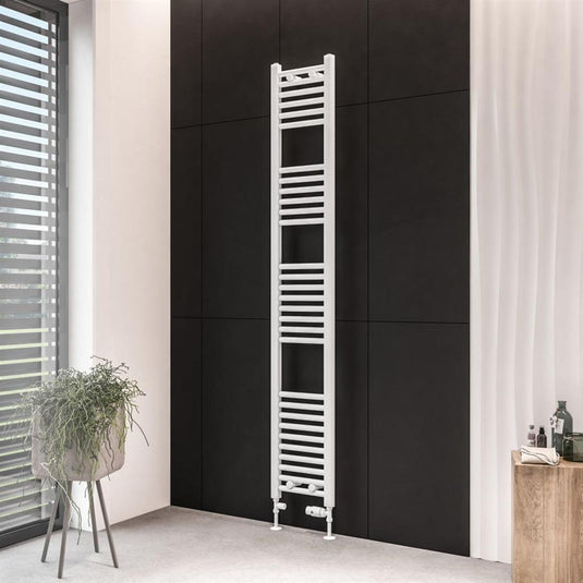 Eastbrook Wingrave 1800 x 300mm Straight Towel Multirail Matt White | 89.0665