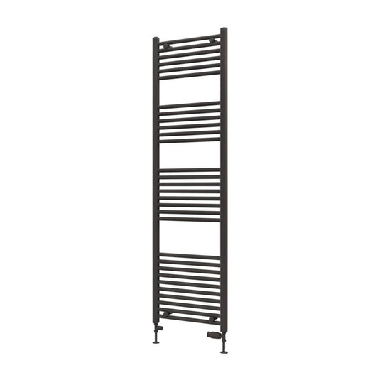 Eastbrook Wingrave 1800 x 500mm Straight Towel Multirail Matt Anthracite | 89.0077