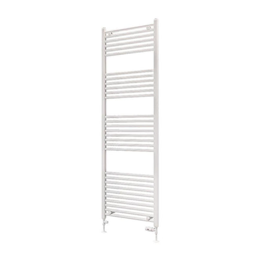 Eastbrook Wingrave 1800 x 600mm Straight Towel Multirail Matt White | 89.0067