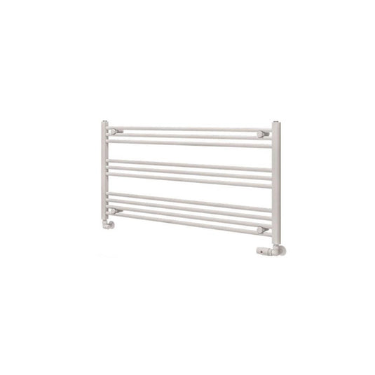 Eastbrook Wingrave 600 x 1200mm Straight Towel Multirail Gloss White | 89.1440
