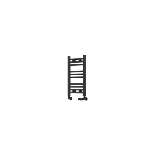 Eastbrook Wingrave 600 x 300mm Straight Towel Multirail Matt Anthracite | 89.0666