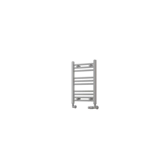 Eastbrook Wingrave 600 x 400mm Straight Towel Multirail Matt Grey | 89.1412