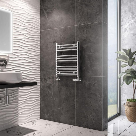 Eastbrook Wingrave 600 x 500mm Straight Towel Multirail Chrome | 89.0688
