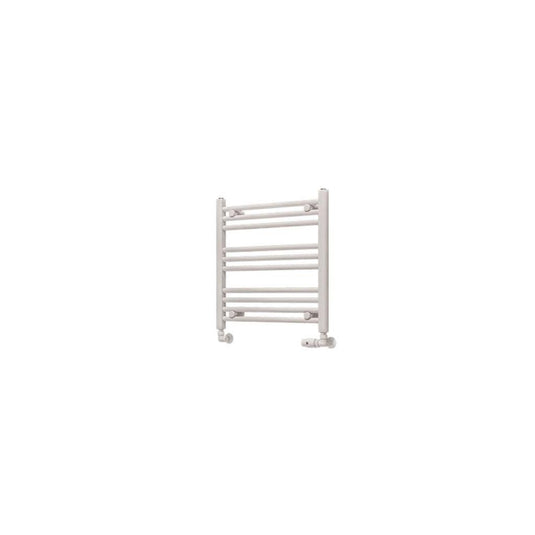 Eastbrook Wingrave 600 x 600mm Straight Towel Multirail Gloss White | 89.0649